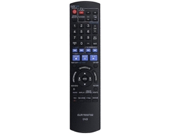 Comando À Distância De Substituição Para Eur7659t60 Panasonic Leitor/gravador Dvd/vcr Dmr-ez475vk Dmrez47k Dmr-ez47k