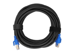 Cabo Ethernet Cat8 de 40 Gbps e 2000 MHz, 5 m, conector RJ45 banhado a ouro