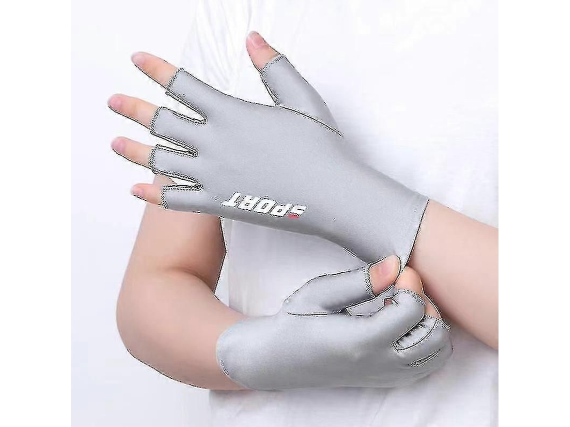2 Pares De Luvas Uv Para Gel Lâmpada De Unhas, Luvas De Proteção Uv Para Manicures Tw