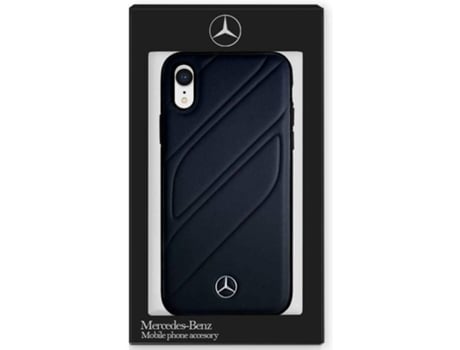 Capa iPhone XR COOL Mercedes-Benz Azul
