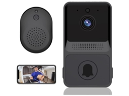 Campainha De Vídeo Com Controle Remoto Sem Fio, Telefone Residencial Com Visão Noturna Hd Aquaforge