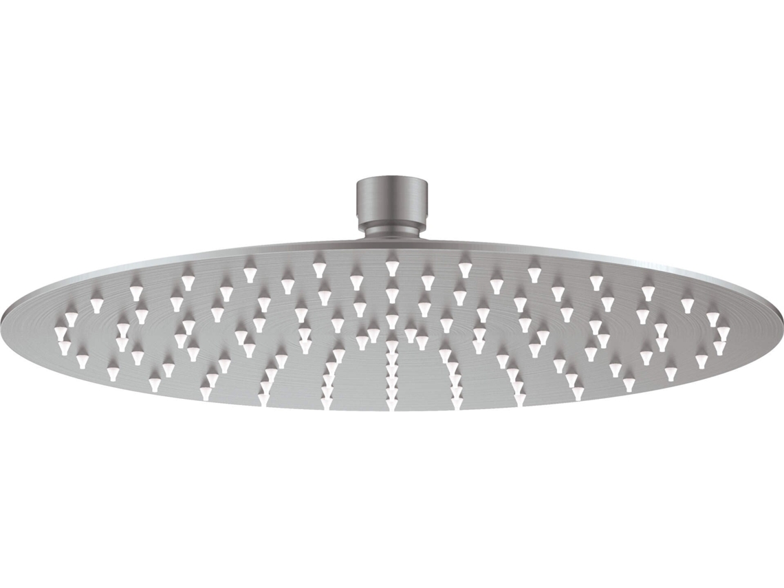 Steel Overhead Shower Round Deante