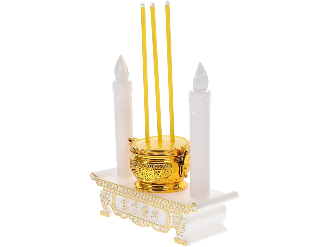 Queimador De Perfume Eletrônico Buda Led Sem Chama, Plástico
