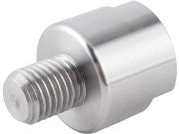 Adaptador Rosca para Mandril de Torno, Adaptador Eixo de Torno em Aço Liga Durável Marcenaria, CHABERLU