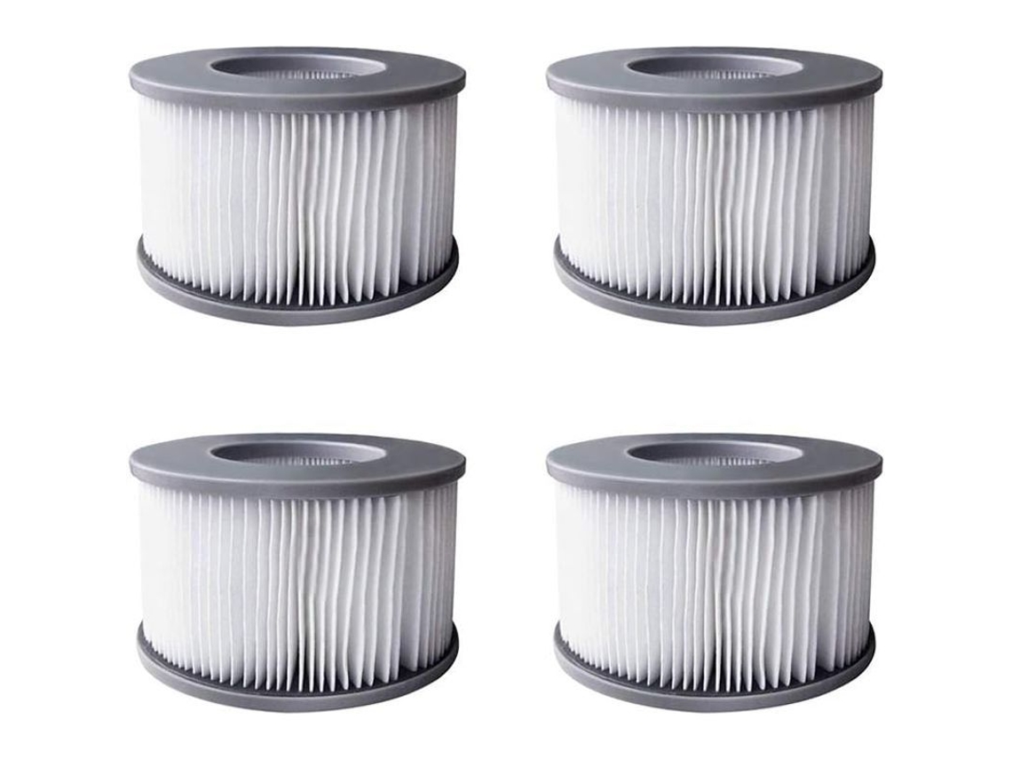 2026 4pcs Filtros de Baño Caliente para Piscinas Hinchables Mspa, Cartucho de Filtro Versión Mejorada