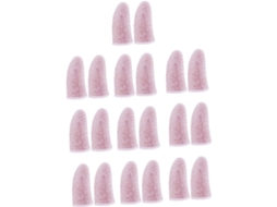 Doitool 13 Pares De Dedeiras Gamer Em Fibra Carbono Rosa, Absorventes De Suor E Que Reduzem Erros, Cores Aleatórias Para