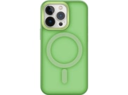 Capa JUST IN CASE  Magsafe iPhone 14 (Verde Claro)