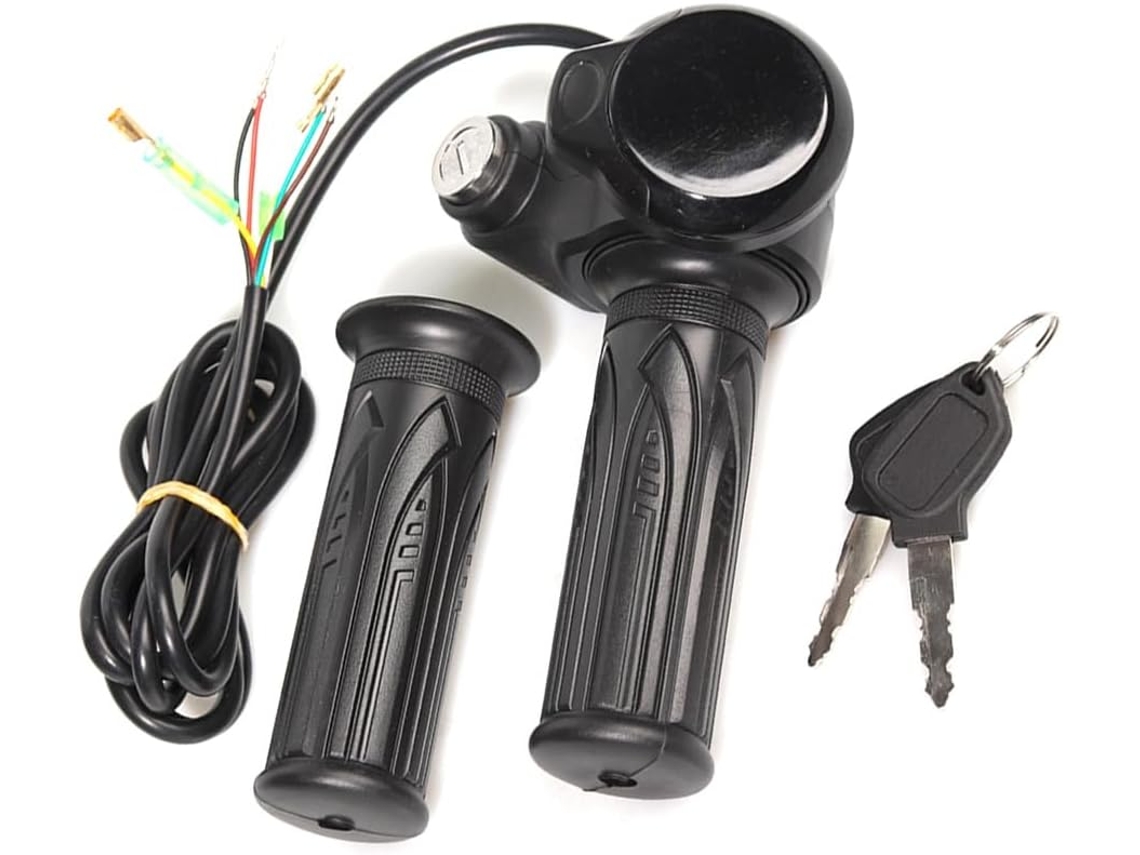 Acelerador De Bicicleta Elétrica 48v Com Sensor Hall E Manivela Giratória De 1,5 M Para Triciclo Elé Gokoco
