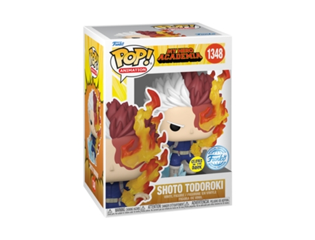 Figura FUNKO Pop Animation: My Hero Academia - Shoto Todokori (Brilha no Escuro - Exclusivo Worten)