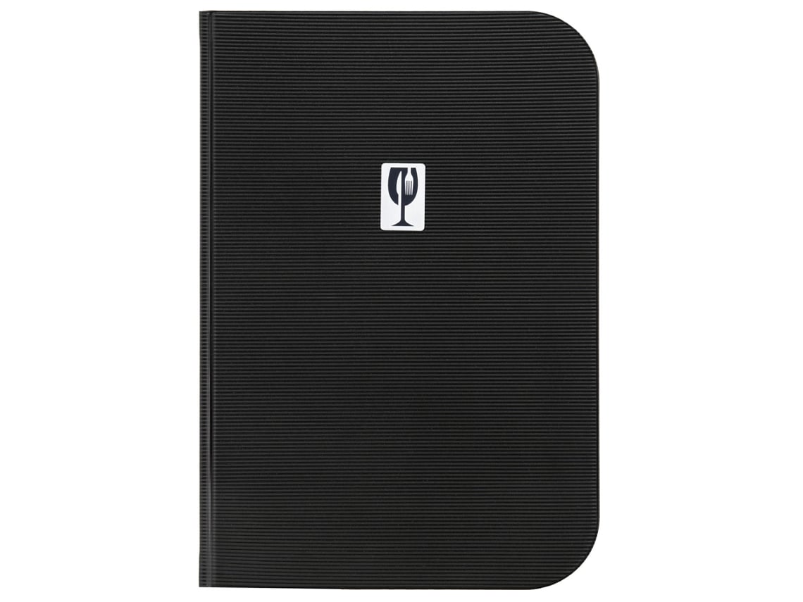 Pasta de Menu SECURIT Essential A4 Preta