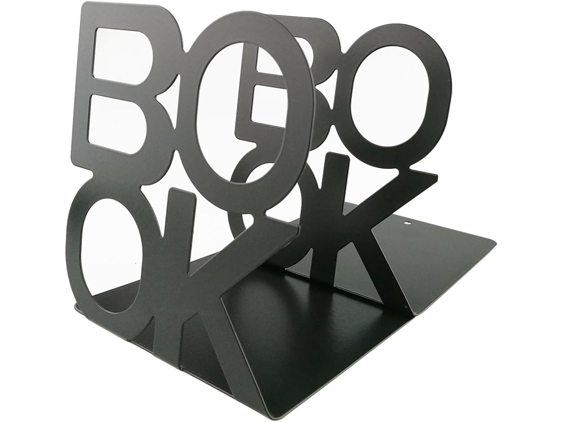 Conjunto de 2 Lindos Suportes para Livros em Formato de Livro, Perfeitos para Casa, Escritório, Cozinha e Estante BRILVIBERA