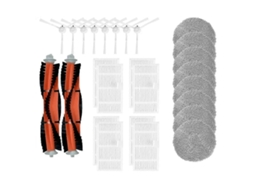 Peças De Reposição Para Aspirador De Pó Robô U200 / S60 / W2, Saco De Pó, Cabeça, Escova Lateral, Filtro Hepa, Pano De Esfregão Brilvibera