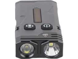 Lanterna De Clipe Plana, Luz Emergência Rgb Portátil 1100 Lúmens Para