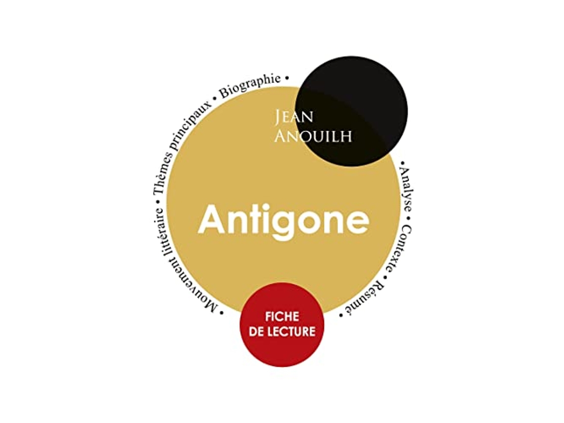 Livro Fiche de lecture Antigone Étude intégrale French Edition de Jean Anouilh (Francês)