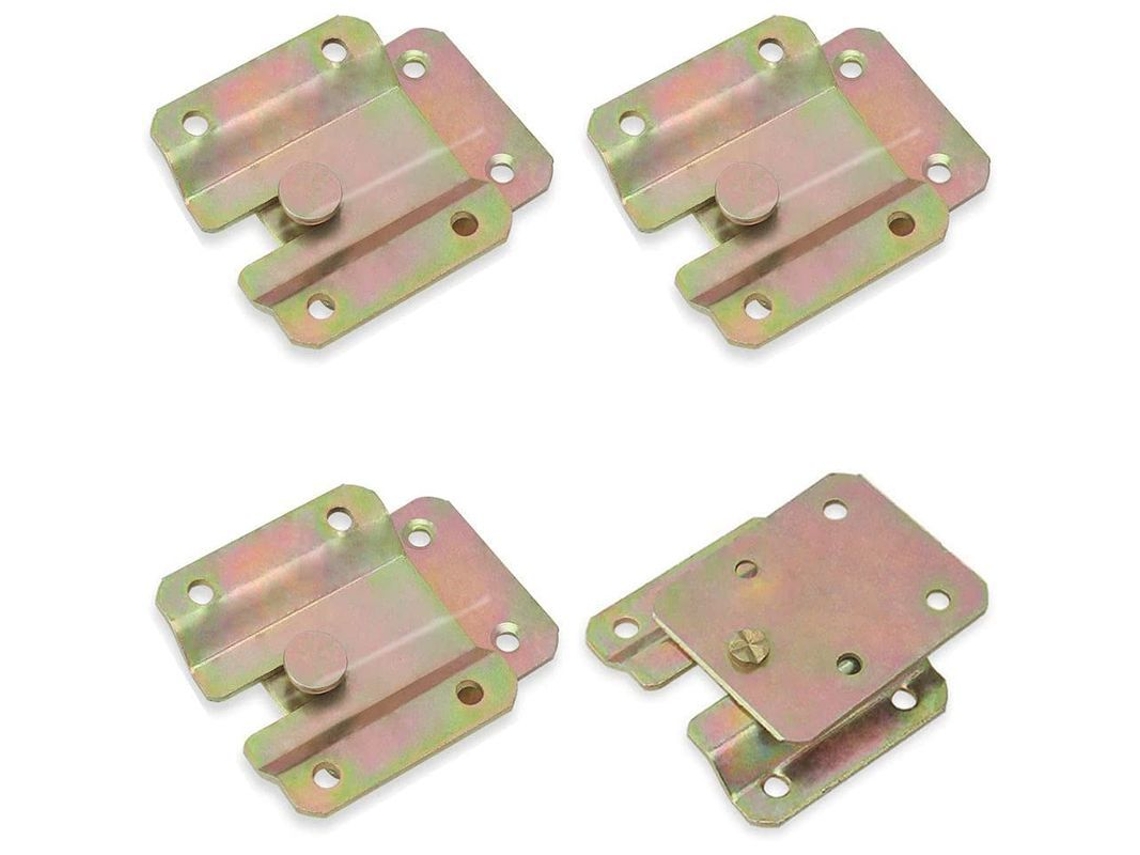 Gancho de metal Nova Line de presilha para parede, 4 peças, intertraváveis para quadros e decorações