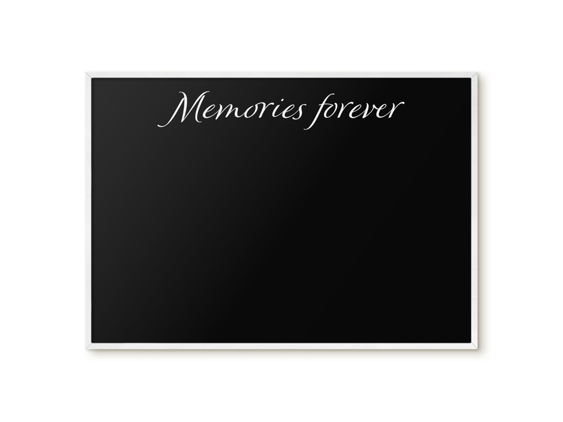 Magnetic Board Memories Forever For The Living Room Espelharte (100x70 Cm)