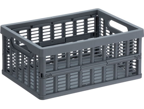 Caixa Dobrável NHG Pp 3 5 Litros Cinza