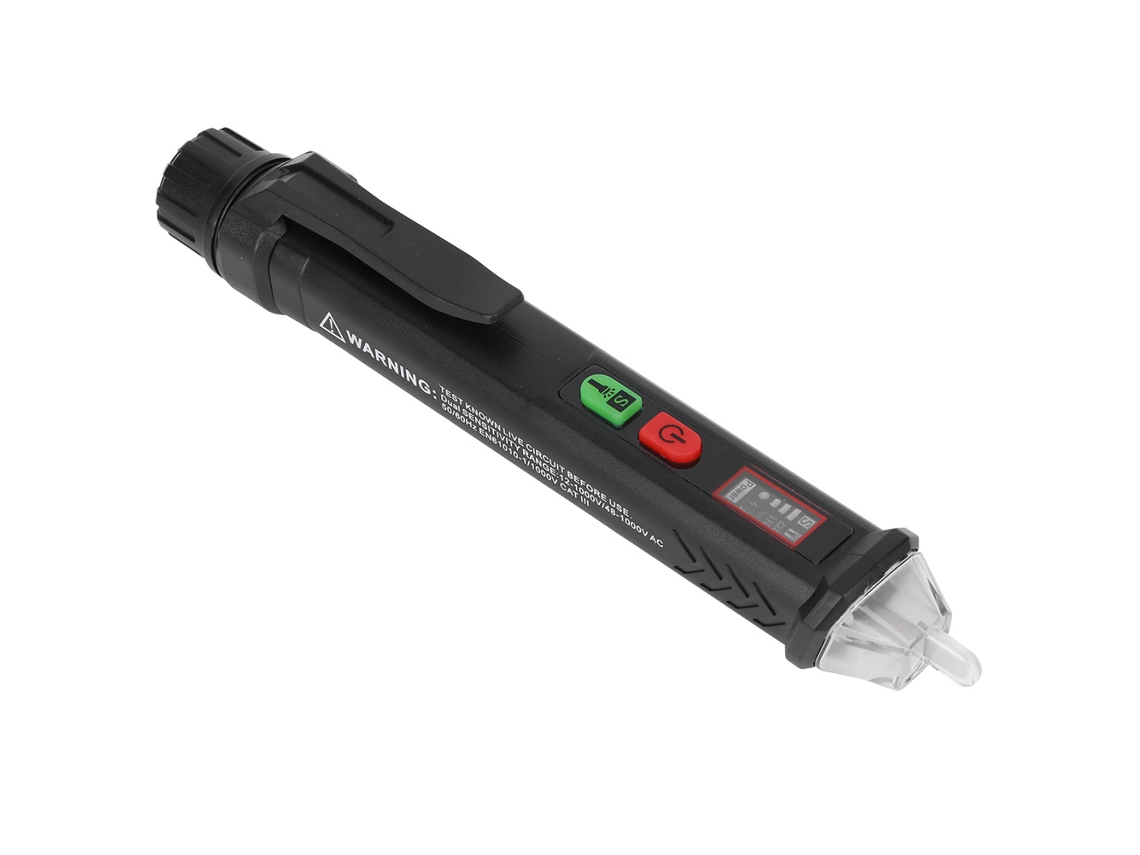 Detetor De Tensão Digital Laxiscreed Sem Contato 12v-1000v Com Luz De Sinalização