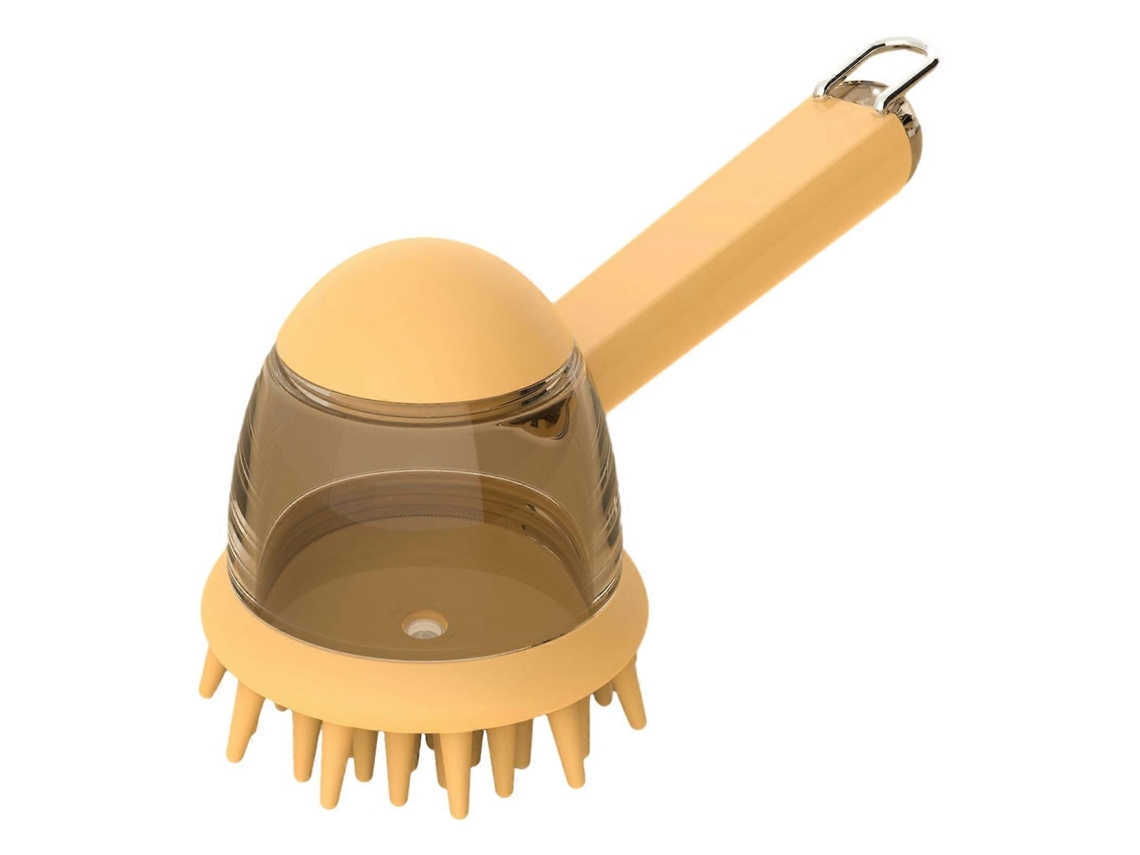 Escova Silicone Banho Pet Cerdas