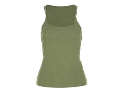 Top Luvette De Alcinha Invisível Com Design De Alcinha Personalizado E Tecido Elástico - Slim Fit Verde