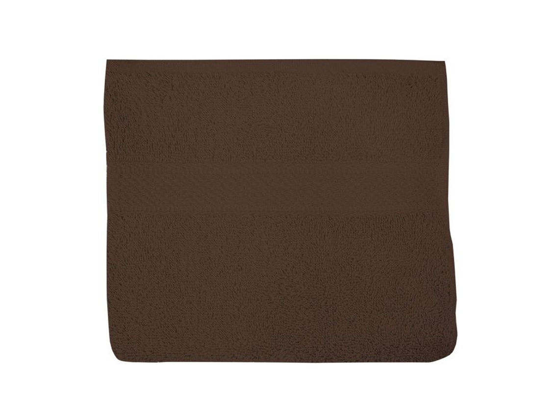 Toalha de Banho de Algodão 500 G/m 50 X 90 Cm Lagune Marrom, da Soleil D'ocre Castanho BRILVIBERA