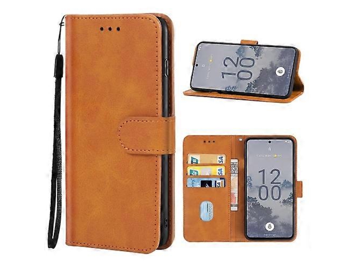 Capa De Couro Para Celular Nokia X30