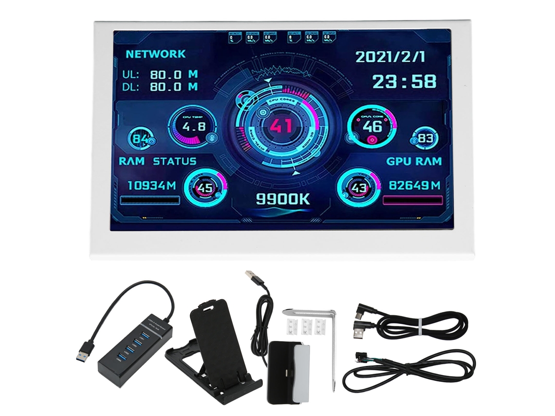 Monitor de Temperatura LAXISCREED 5" Ips Usb c