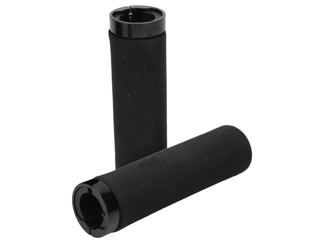 Tbest Apertos de Bicicleta Macios Apertos de Bicicleta de Esponja Confortável Apertos de Bloqueio de Extremidade Do Guiador de Bicicleta