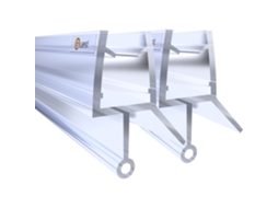 Quest Vedante Inferior Redondo Para Box De Duche Pvc, Para Vidro 6-8 Mm, 100 Cm, Transparente