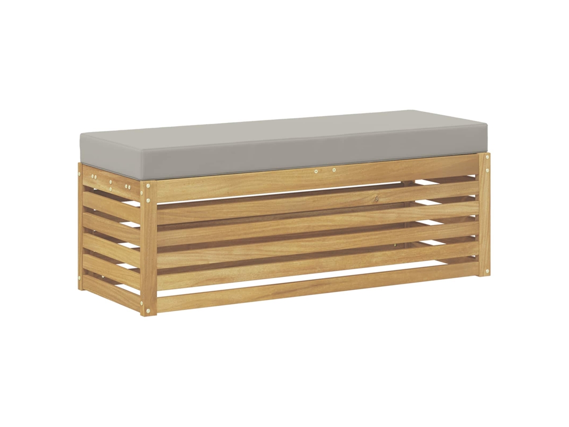 Maison Exclusive - Bancada De Pátio Ao Ar Livre Branco 115 X 43 X 45 Cm