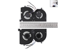 Ventoinha de GPU para laptop MSI 17g1 17g2 GS75 P75 GS75, alta taxa de cópia. Compatível.