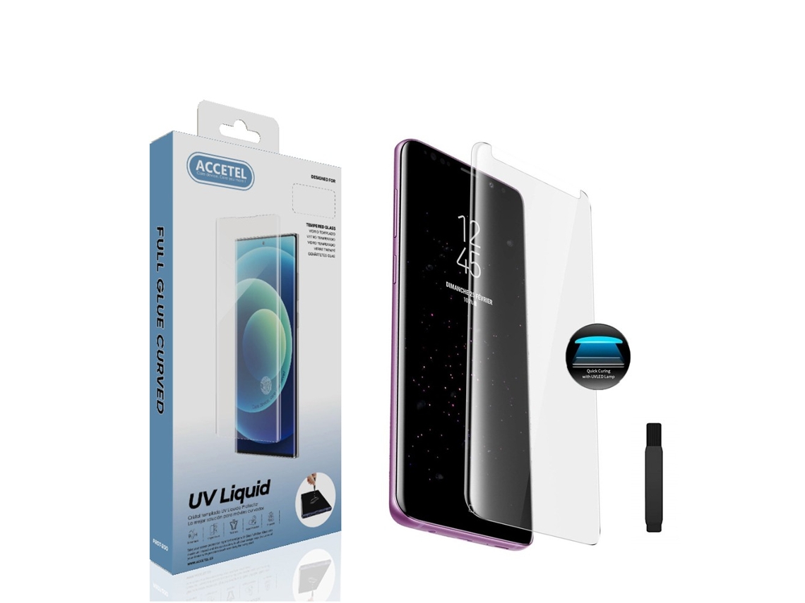 Película De Vidro Uv Líquido - Samsung Galaxy S9 (versão De Capa)