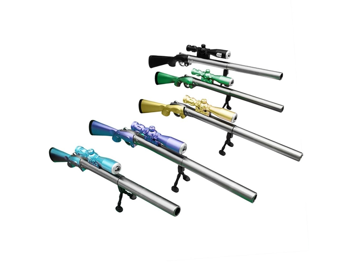 Mali caneta Gel Luminescente Design Sniper Brinquedo Presente Escola Escritório 23cm