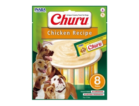CHURU Dog Receta de Pollo 8X8X20Gr