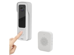 Lurelia Videoporteiro Inteligente, Áudio Bidirecional, Deteção Movimento, Nuvem, Ip65