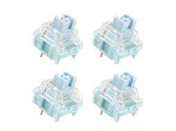 Lurelia Switches Silenciosos Ttc De 3 Pinos E 42g, Branco-azul, Para Teclado Mecânico (10/4 Unidades) Hk