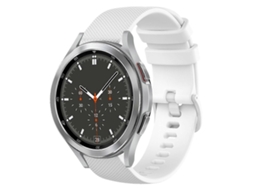 Pulseira De Silicone Xadrez De Cor Sólida Para Samsung Galaxy Watch4 Classic 46mm 20mm