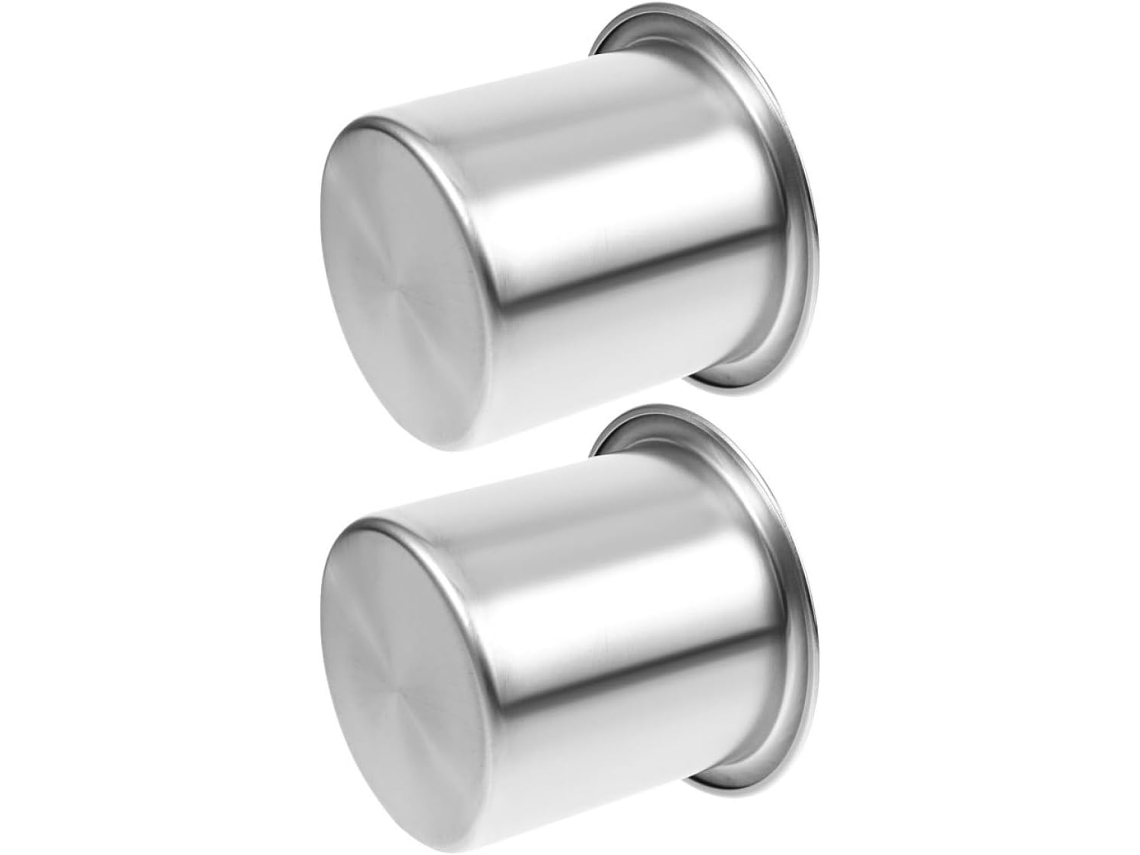 Conjunto de 2 suportes para flocos com estrutura resistente e robusta.