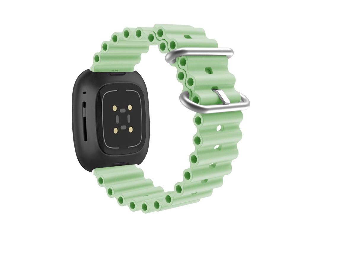 Bracelete Ocean para Fitbit by Google Versa Verde