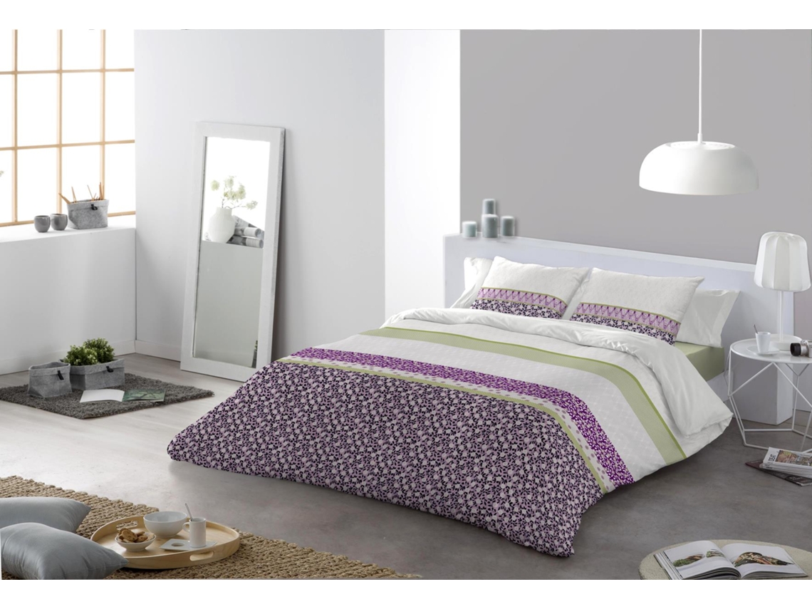 Edredão JVR Lena (Poliéster - Roxo - 180 cm)