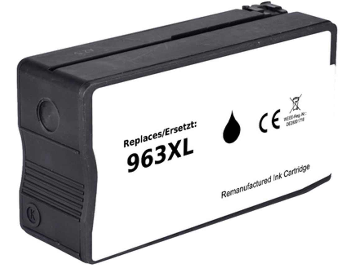 Tinta Substitui HP 963 XL Compatível Preto RF 5679862 (RF 5679862) Renkforce (3JA30AE)