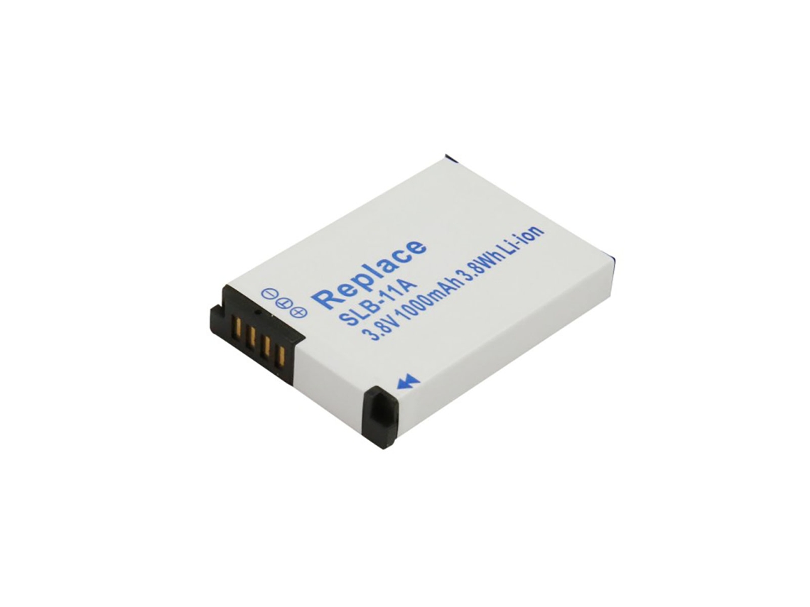3. 8v Bateria De Iões De Lítio Para A Câmara Samsung Cl65 1000mah Branco Avizar