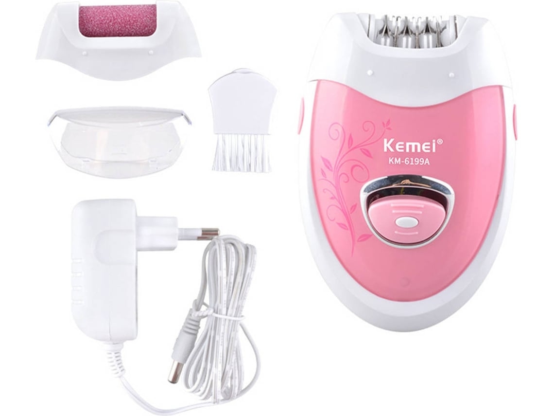 Aparelho 2 em 1 Rolo Encaixável Adaptável Mulher, Depilação Elétrica para Pernas. STELASPLEN