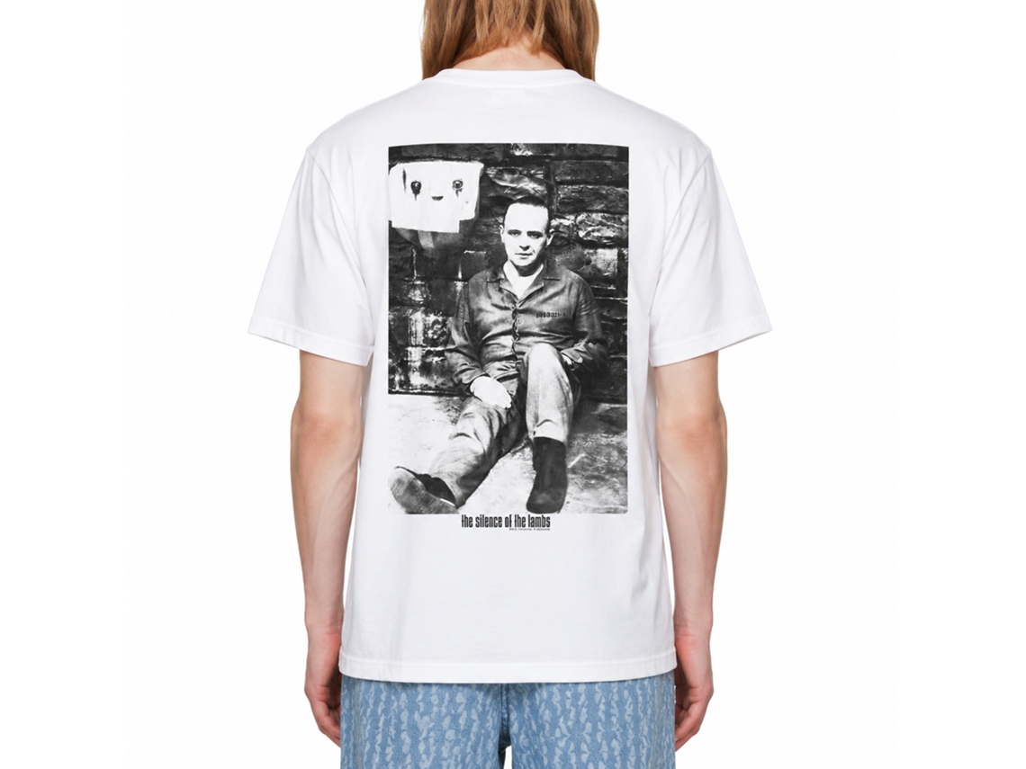 Rockinstone Silence Of The Lambs Movie Lecter White Adult T-shirt Size:xl