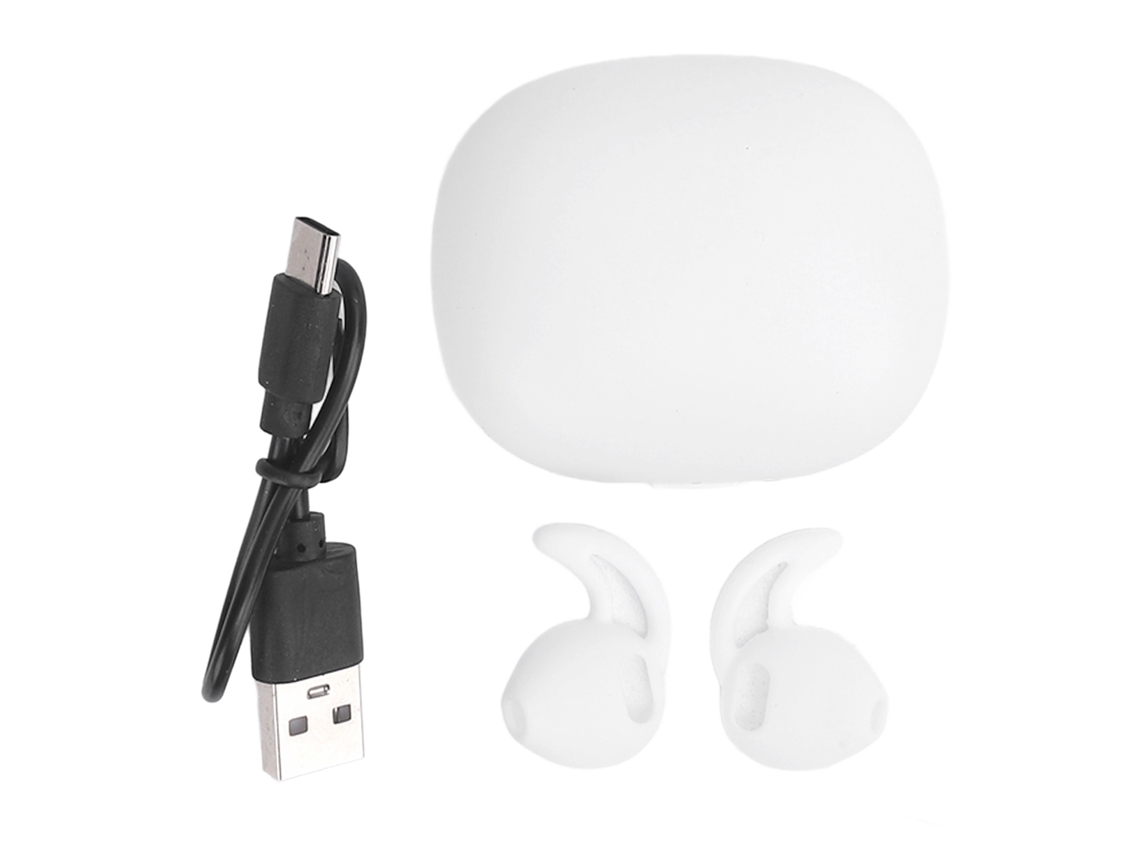 Primerox fones de Ouvido Tradutor Ai 144 Idiomas em Tempo Real Controle Táctil Branco