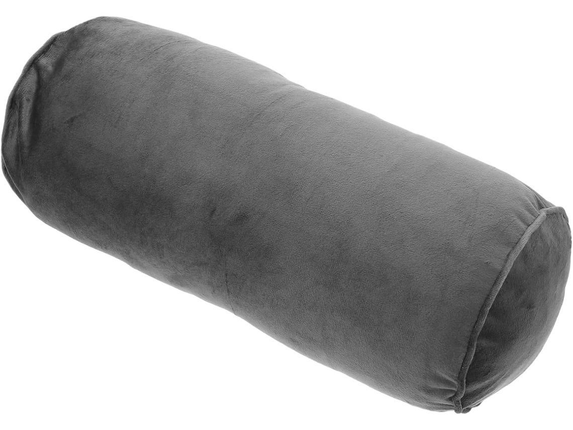 Almofada Cilíndrica para o Pescoço com Capa Removível e Lavável. Oferece Suporte Durante Sono, Além CHABERLU