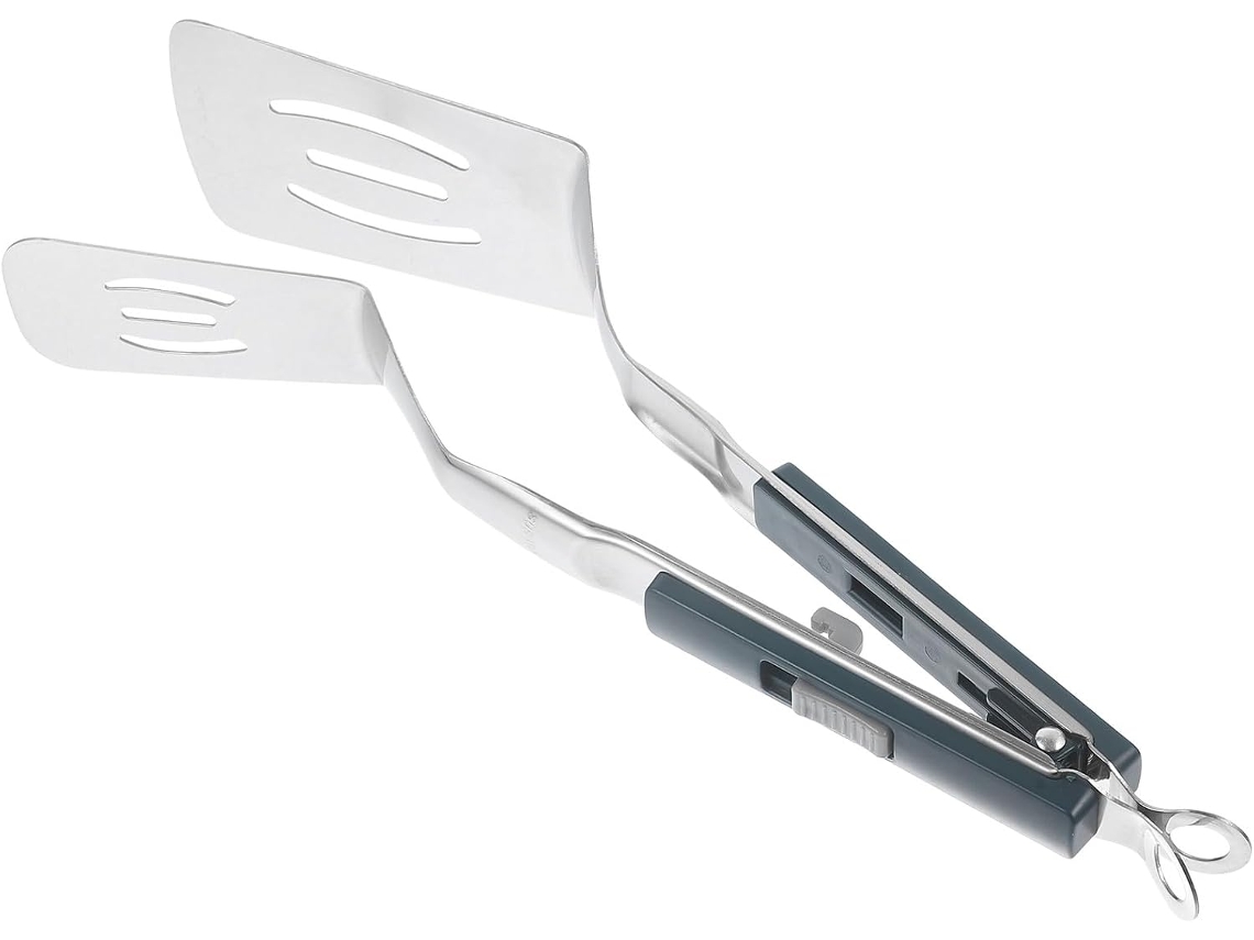 Pinça Multifuncional De Aço Inoxidável Para Grelhar E Prender Bifes,