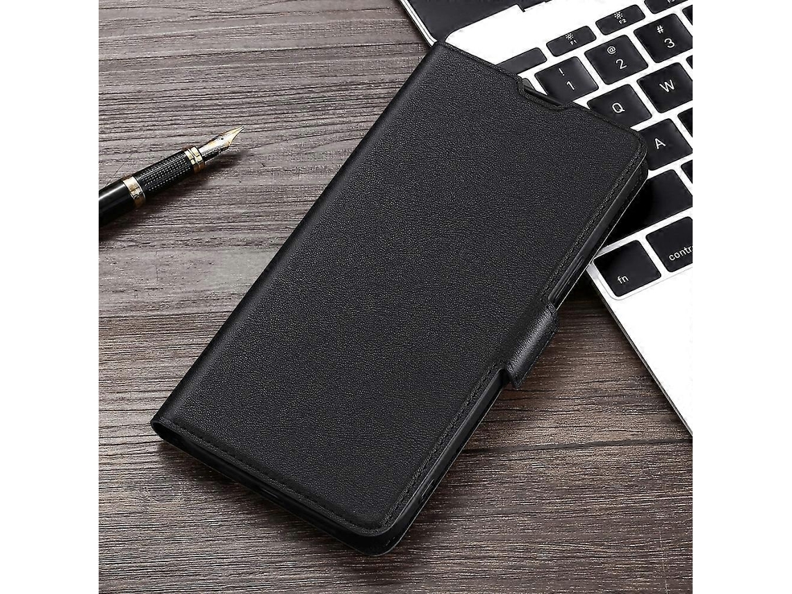 Capa De Celular Ultrafina De Couro Pu Tpu Com Fivela Lateral E Voltagem Para Lg K22