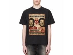 Rockinstone Step Brothers Movie Fight Poster Black Adult T-shirt Size:xxl
