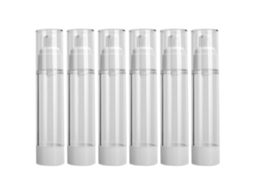 Garrafas Cosméticas Plásticas Recarregáveis Dispensador De Vácuo